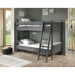 Køjeseng 90 x 200 – London, antracit