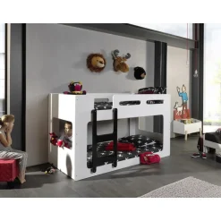 Køjeseng 90 x 200 cm – Luca – Hvid