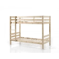 Køjeseng 90 x 200 cm Pino – natur, højde 160 cm