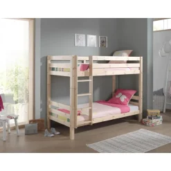 Køjeseng 90 x 200 cm Pino – natur, højde 160 cm