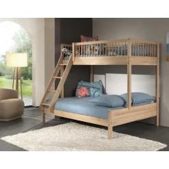 Køjeseng i eg Forrest Oak (140 × 200 cm + 90 × 200 cm)