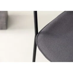 Kladesholmen Spisestuestol - Sort og Mørkegrå