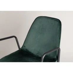 Kladesholmen Spisestuestol - Sort og Mørkegrøn