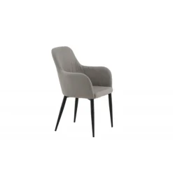 Komfort Spisebordsstol - Sort og Grå