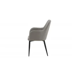 Komfort Spisebordsstol - Sort og Grå