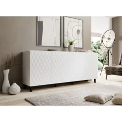 Kommode ASTI mat Hvid/mat Hvid