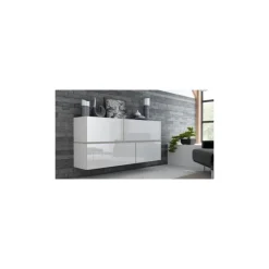 Kommode GOYA Hvid/Hvid/Sonoma eg.