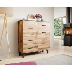 Kommode LOTTA 110 (2D4S) wotan eg/Sort