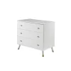 Kommode med 3 skuffer – Billy, satin hvid