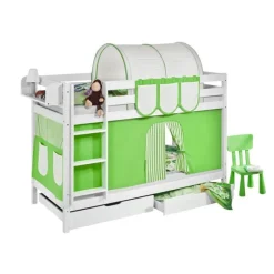 Komplet køjeseng - Grøn