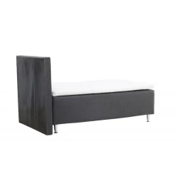 Kontinentalseng Mesa 120x200 - Mørkegrå Stof