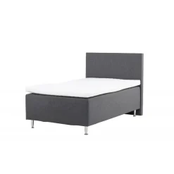 Kontinentalseng Mesa 120x200 - Mørkegrå Stof