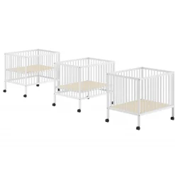 Kravlegård Dino 95 × 75 cm – hvid