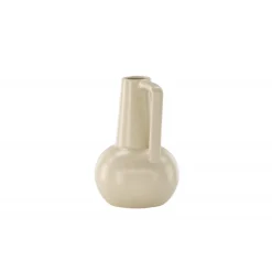 Lane Vase - Beige og Sort