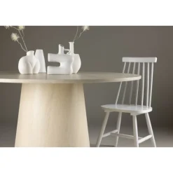Lanzo Rundt spisebord Ø120cm- Hvid