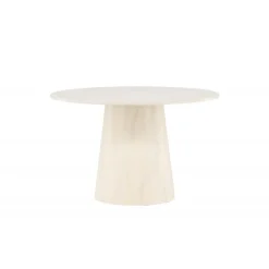 Lanzo Rundt spisebord Ø120cm- Hvid