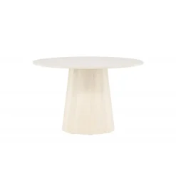 Lanzo Rundt spisebord Ø120cm- Hvid