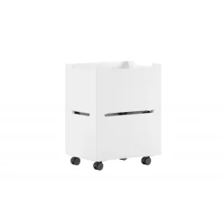 Legetøjskasse på hjul Forrest Beech – Hvid (sæt med 2 skuffer)