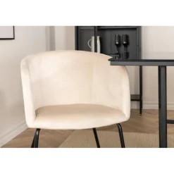 Leif Spisebordssæt - Beige og Sort