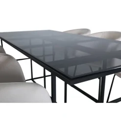 Leif Spisebordssæt - Beige og Sort