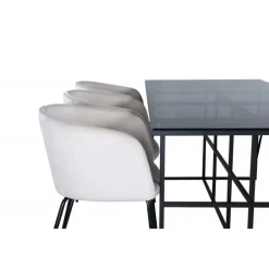 Leif Spisebordssæt - Beige og Sort