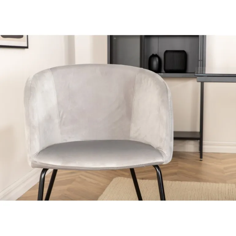 Leif t Spisebordssæt - Sort og Grå