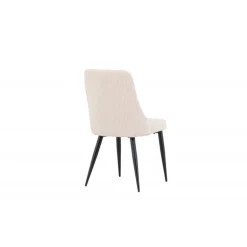 Leone Spisebordsstol - Beige Fløjl