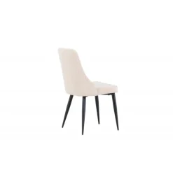Leone Spisebordsstol - Beige Fløjl