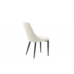 Leone Spisebordsstol - Sort og Hvid