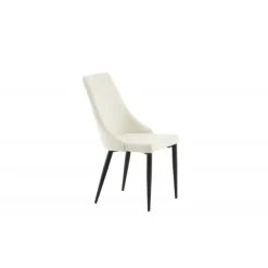 Leone Spisebordsstol - Sort og Hvid