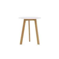 Leonora Rundt spisebord - Hvid