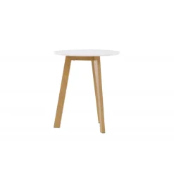 Leonora Rundt spisebord - Hvid