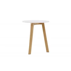 Leonora Rundt spisebord - Hvid