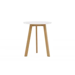 Leonora Rundt spisebord - Hvid