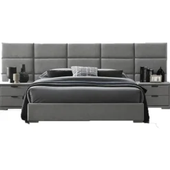 LEVANTER seng 160x200cm - Grå