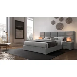 LEVANTER seng 160x200cm - Grå