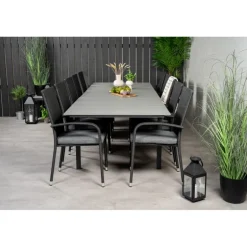 Levels e Loungesæt - Havemøbelsæt - Sort,Grå