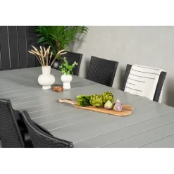 Levels e Loungesæt - Havemøbelsæt - Sort,Grå