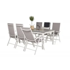 Levels e Loungesæt - Havemøbelsæt - Grå,Hvid