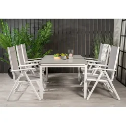 Levels e Loungesæt - Havemøbelsæt - Grå,Hvid