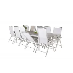 Levels e Loungesæt - Havemøbelsæt - Grå,Hvid