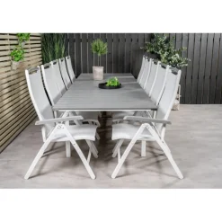 Levels e Loungesæt - Havemøbelsæt - Grå,Hvid