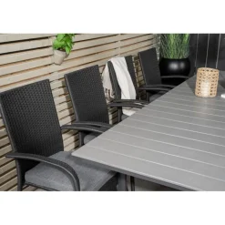 Levels e Loungesæt - Havemøbelsæt - Sort,Grå