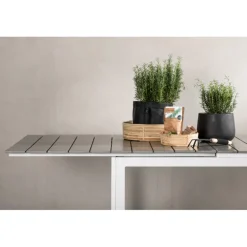 Levels e Spisebord - Grå,Hvid