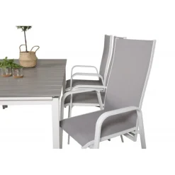 Levels Loungesæt - Havemøbelsæt - Grå,Hvid