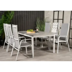 Levels Loungesæt - Havemøbelsæt - Grå,Hvid