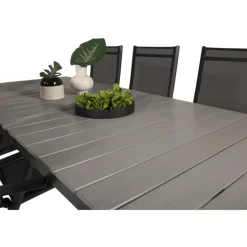 Levels t Loungesæt - Havemøbelsæt - Sort,Grå