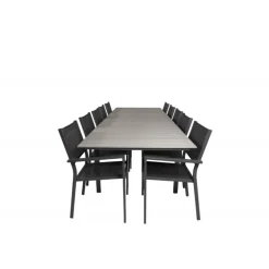 Levels t Loungesæt - Havemøbelsæt - Sort,Mørkegrå