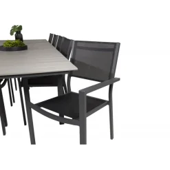 Levels t Loungesæt - Havemøbelsæt - Sort,Mørkegrå