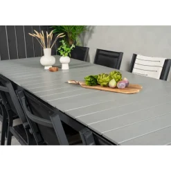 Levels t Loungesæt - Havemøbelsæt - Sort,Mørkegrå